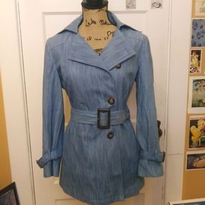 Lined Trench Style Jacket